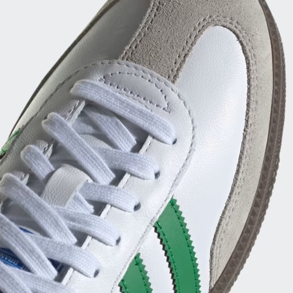 adidas Samba OG White/Green - Picture 8 of 12